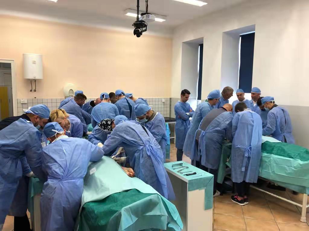 Die von Double Medical in Kroatien durchgeführten akademischen Aktivitäten der Cadaver Experimental Class wurden erfolgreich abgeschlossen
